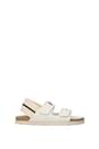 Palm Angels Slippers and clogs Women Leather Beige
