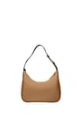 Gum By Gianni Chiarini Shoulder bags Women Rubber Brown Leather
