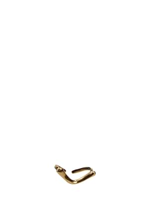 Alexander McQueen Earrings earring Women Brass Gold