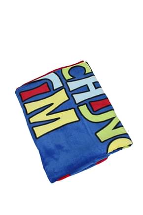 Moschino Beach towels swim Women Cotton Blue Fuchsia