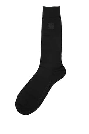 Givenchy Socks Men Silk Black