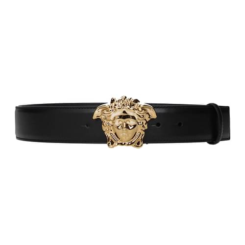 Versace Collection Leather Belts for Men