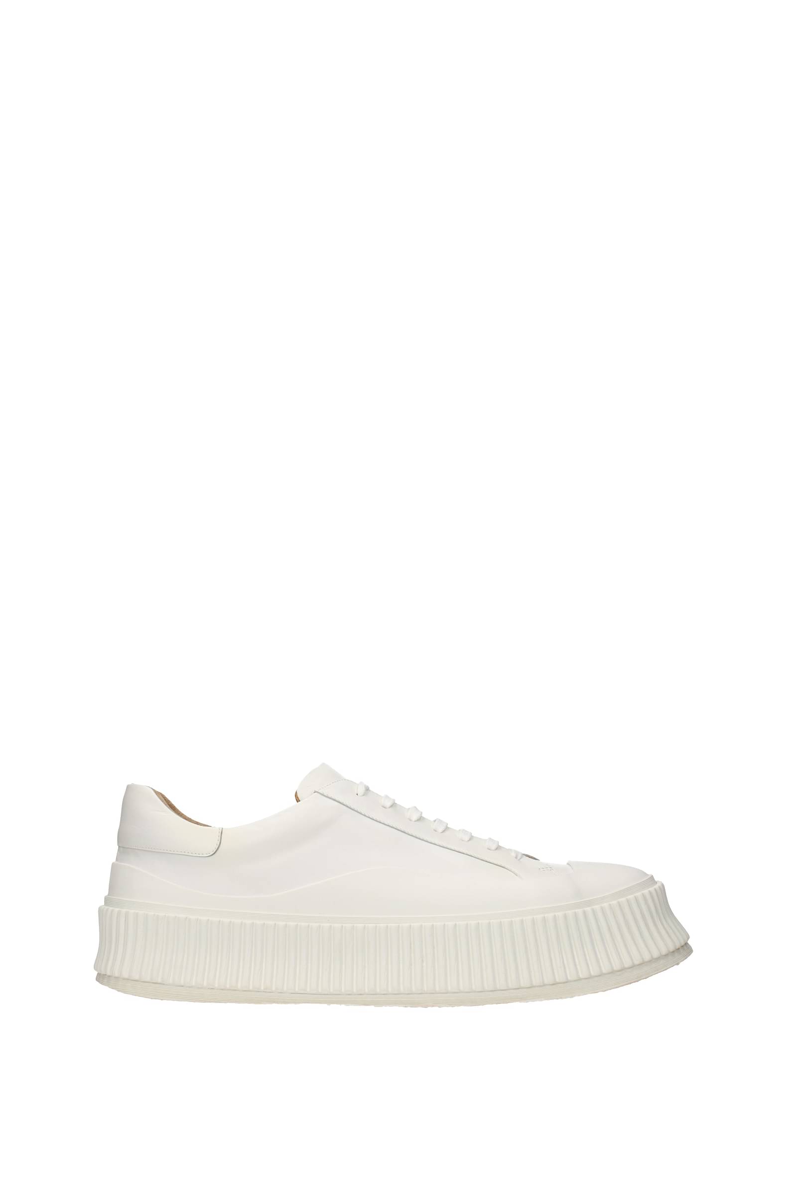 Jil Sander Sneakers Men Leather White