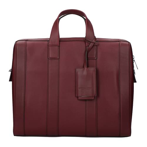 Bottega Veneta Men's Abstract Leather Bag