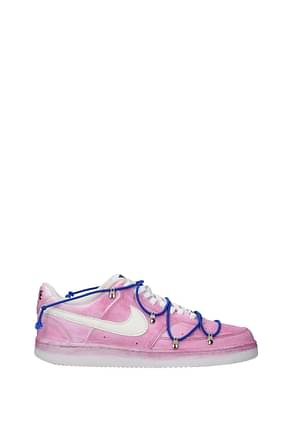 Nike Sneakers Men Leather Pink