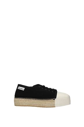 Palm Angels Sneakers Donna Tessuto Nero