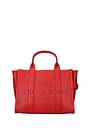 Marc Jacobs Handtaschen Damen Leder Rot True Red