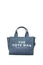 Marc Jacobs Handbags the tote bag Women Fabric  Blue Blue Shadow