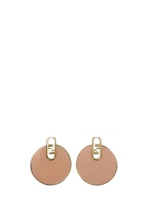Fendi Earrings Women Plexiglass Pink