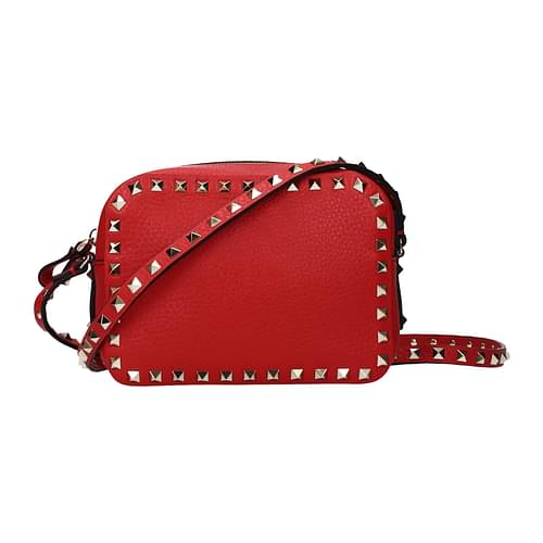 Cross body bags Valentino Garavani - V logo bag in ruby red color -  UW2B0G32QELU26