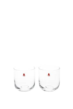 Alessi Gläser und Flaschen all time set x 2 Heim Glas Transparent