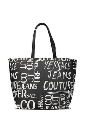 Versace Jeans حقائب كتف couture نساء البولي يوريثين أسود