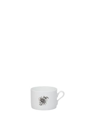 Richard Ginori القهوة والشاي girasoli set x 6 بيت بورسلين أبيض Seppia