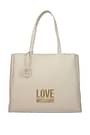 Love Moschino Shoulder bags Women Polyurethane Beige Ivory