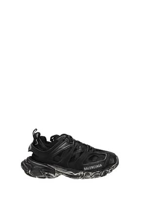 Balenciaga أحذية رياضية track نساء قماش أسود