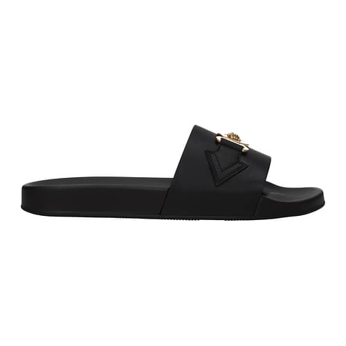 Versace Slippers and clogs 1004983DV46GKVO41 Leather Black