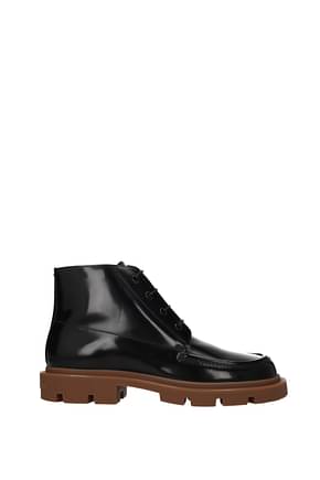 Maison Margiela Ankle Boot Men Leather Black