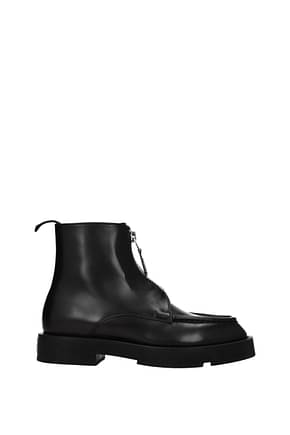 Givenchy Bottines squared Homme Cuir Noir