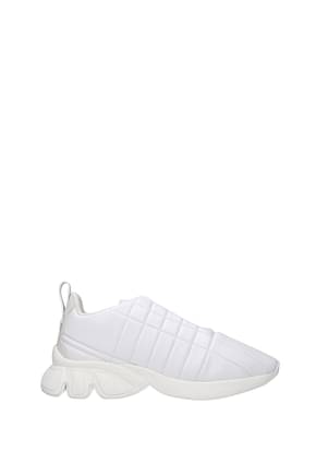 Burberry Sneakers Women Leather White