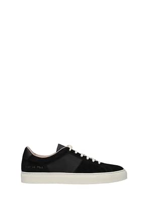 Common Projects Sneakers Men Suede Black
