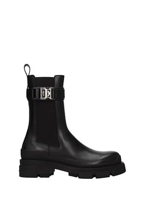 Givenchy Ankle Boot chelsea Men Leather Black