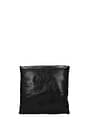 Bottega Veneta Clutches cushion Women Leather Black