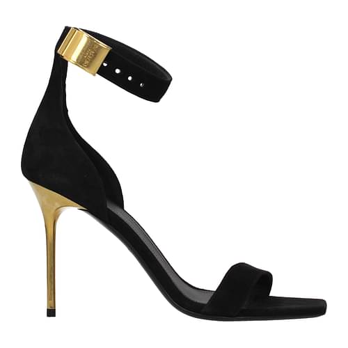 Zapatos de piel 1952 negro altura tacón: 5 cm Mujer