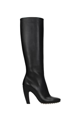 Bottega Veneta Boots canalazzo Women Leather Black
