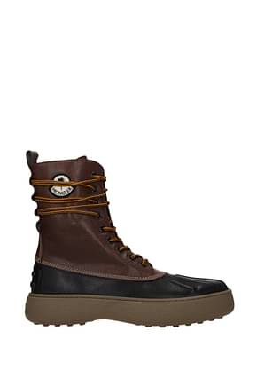 Tod's Ankle Boot moncler palm angels Men Leather Black Brown