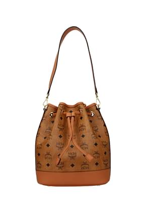 MCM Shoulder bags Women Leather Brown