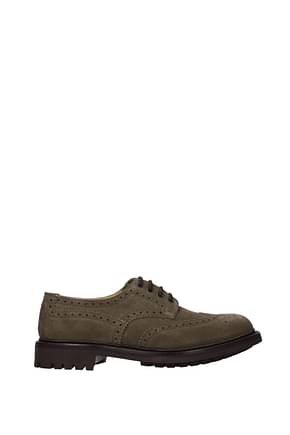 Church's Lace up and Monkstrap mc pherson Men Suede Brown Mud