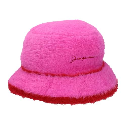 Jacquemus Hats le bob neve Women 226AC4085080430 Polyamide Pink Red 140€