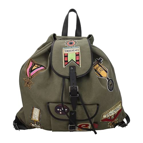 Valentino Garavani Backpack and bumbags Men B0627QTE0MJ Fabric Green 731,25€