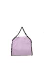 Stella McCartney Handbags falabella mini Women Eco Suede Violet Lilac