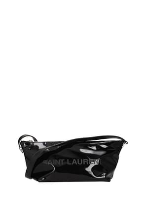 Saint Laurent Shoulder bags Men Patent Leather Black