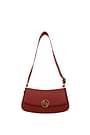 Stella McCartney Shoulder bags s wave Women Eco Leather Red Rust