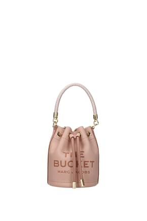 Marc Jacobs Handbags the bucket bag Women Leather Pink Rosee