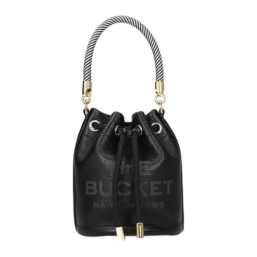 Marc Jacobs The leather bucket bag - Black 