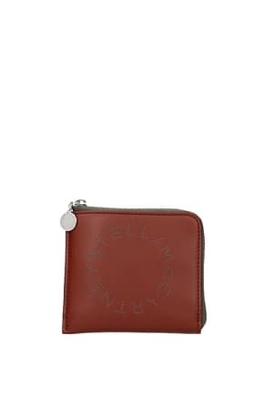 Stella McCartney Document holders Women Eco Leather Brown Taupe