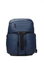 Piquadro Backpack and bumbags Men Leather Blue