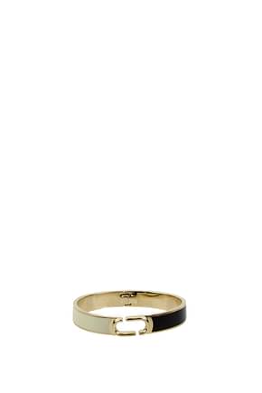 Marc Jacobs Bracelets Women Brass Black Light Beige