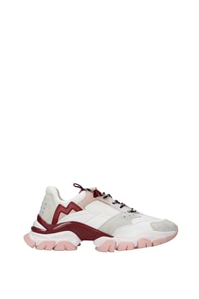 Moncler Sneakers leave no trace Women Leather White Multicolor