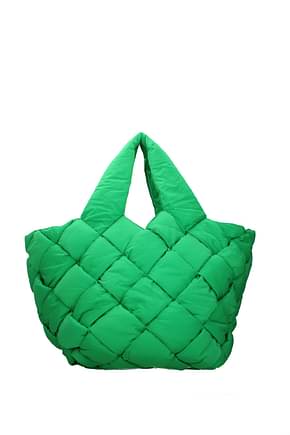 Bottega Veneta Handbags cassette Men Fabric  Green Parakeet