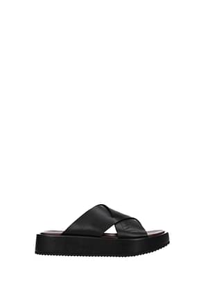 Jw Anderson Slippers and clogs Women Leather Black