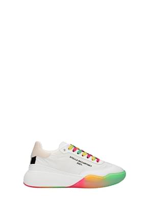 Stella McCartney Sneakers Donna Eco Pelle Bianco Multicolore