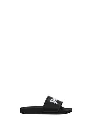 Palm Angels Slippers and clogs Women Polyester Black