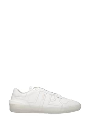 Lanvin Sneakers clay Men Leather White