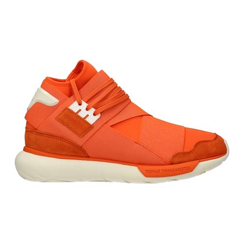 Y3 Yamamoto Sneakers adidas Men UQASAHQ3734 Fabric Orange White 183,75€