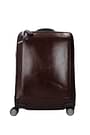 Piquadro Wheeled Luggages cabina 45l Men Leather Brown Tan