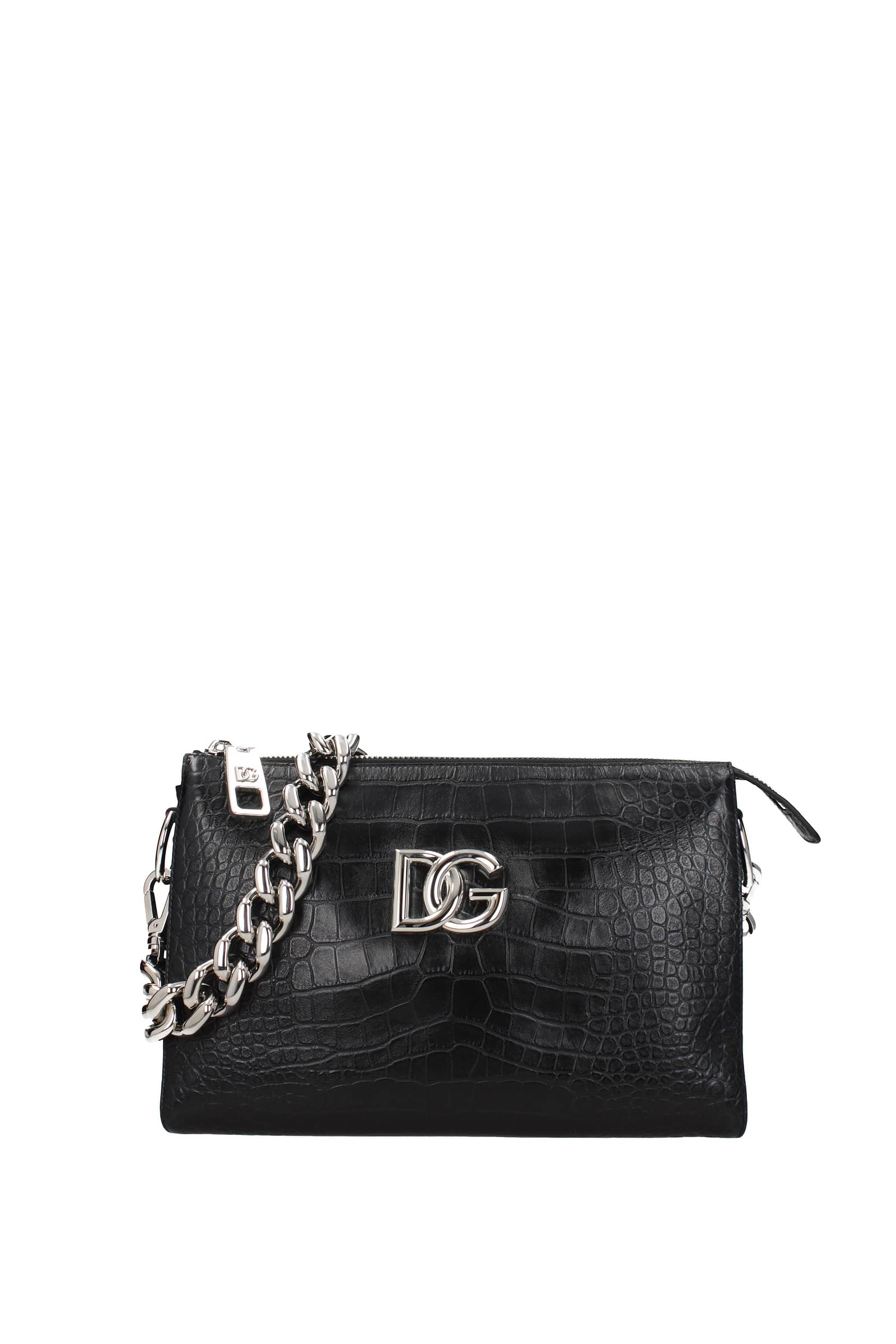Dolce&Gabbana ショルダーバッグ 女性 BB7217AA44680999 皮革 黒 1023,75€